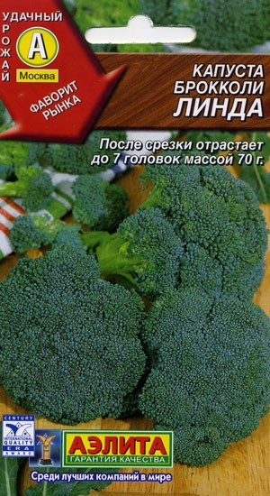 Капуста брокколи лучшие сорта для Сибири - урожайная Линда