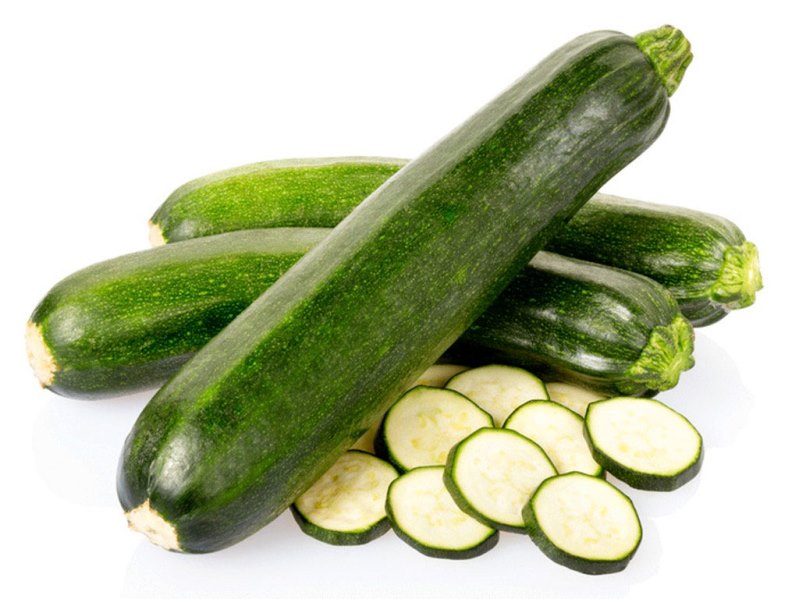 Цуккини - низкокалорийный диетический овощ, не вызывающий аллергию